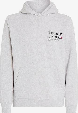 pelēks Tommy Jeans Sportisks džemperis: no priekšpuses