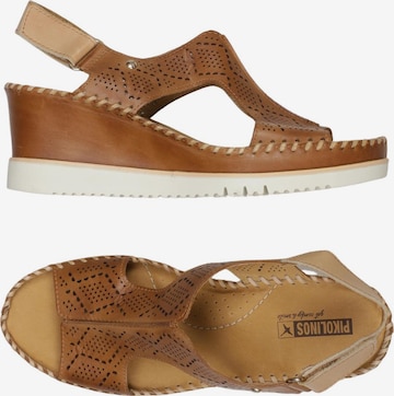 PIKOLINOS Sandalen 41 in Braun: Vorderseite