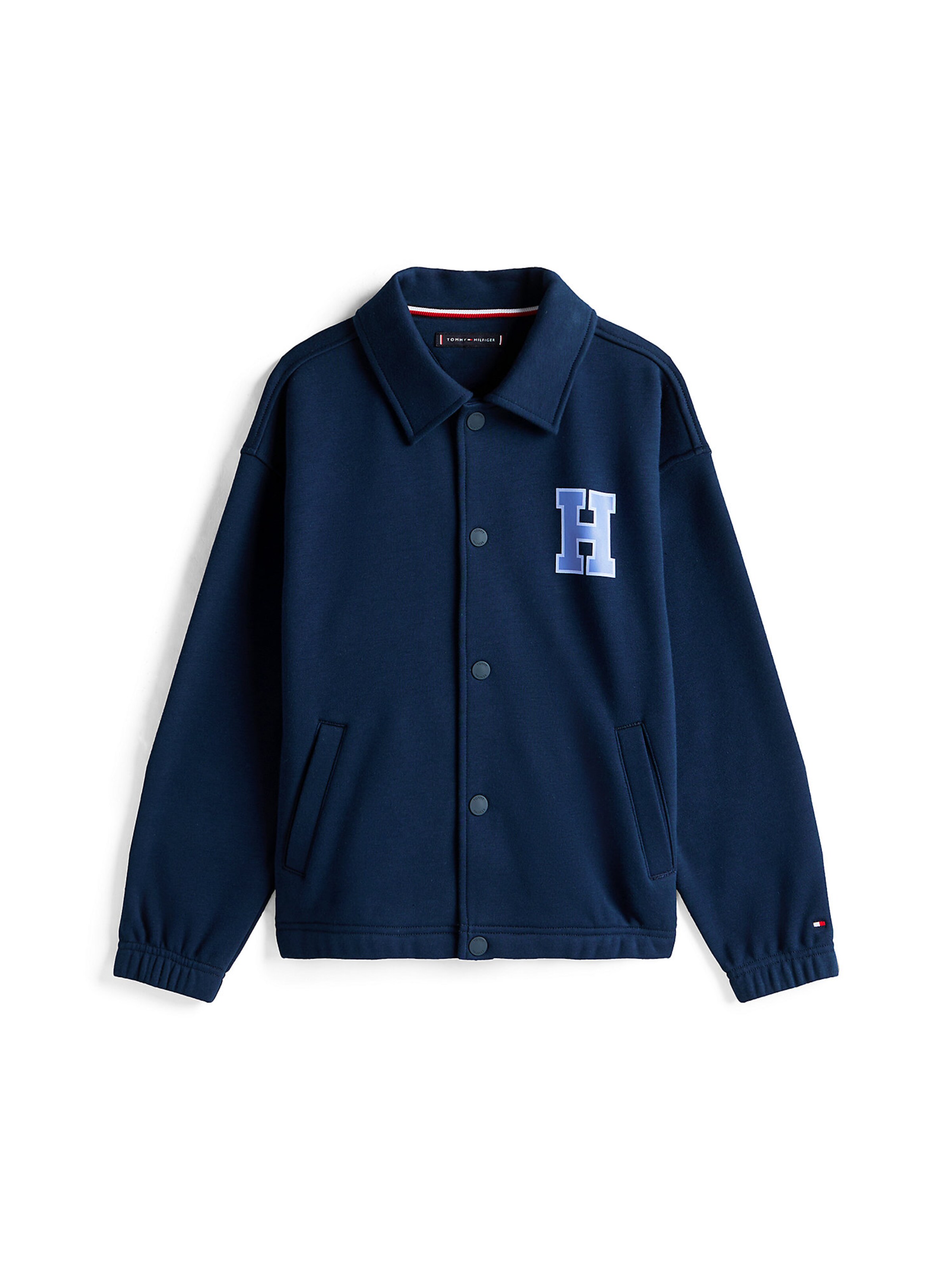Veste mi-saison TOMMY HILFIGER en bleu : devant