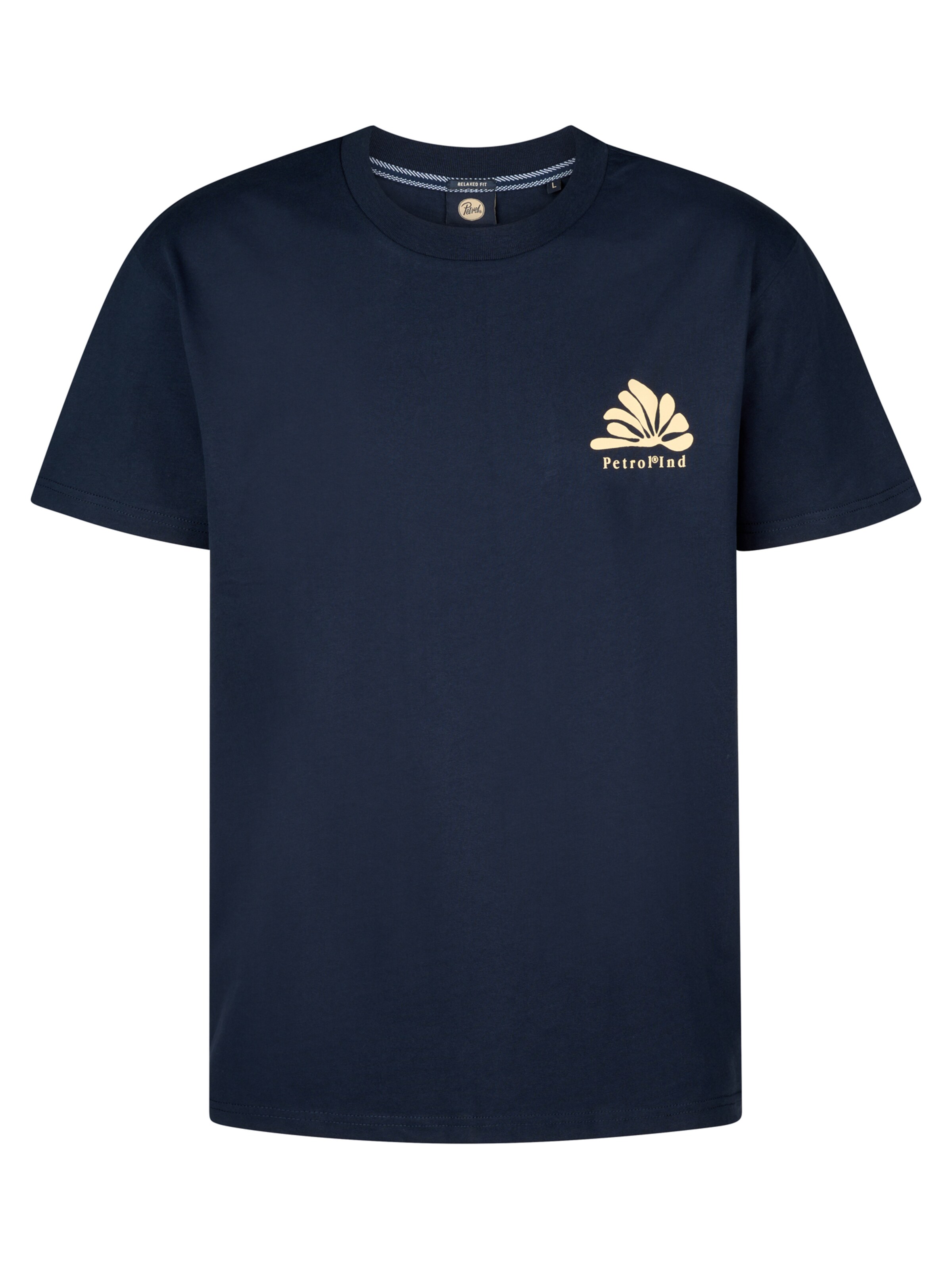 Petrol Industries Μπλουζάκι σε μπλε: μπροστά