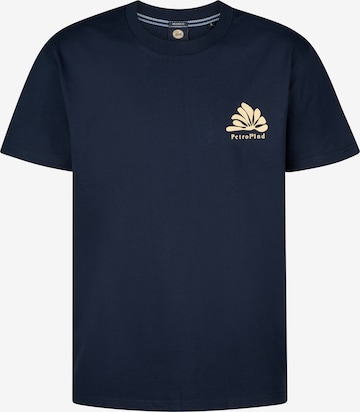 Petrol Industries Μπλουζάκι σε μπλε: μπροστά