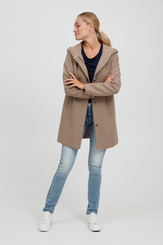 Manteau mi-saison 'Nelina' Oxmo en beige