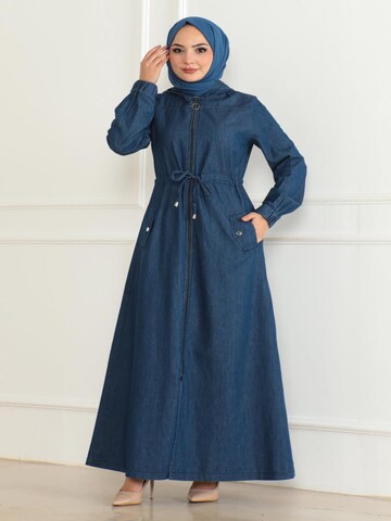 MODAMIHRAM Dress in Blue: front