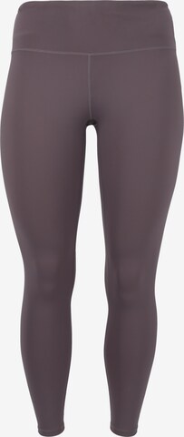 Q by Endurance Workout Pants 'Floriee' in Purple: front
