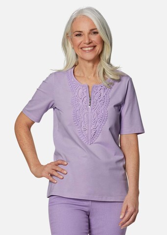 Goldner Shirt in Lila: voorkant