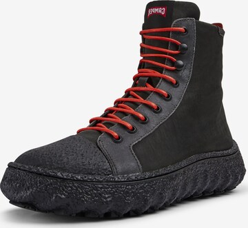 CAMPER Lace-Up Boots 'Ground' in Grey: front