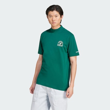 T-Shirt ADIDAS ORIGINALS en vert : devant