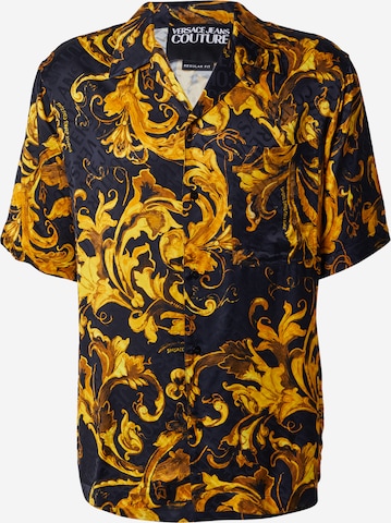 Versace Jeans CoutureComfort Fit Košulja 'BOWLING' - crna boja: prednji dio