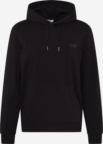 GUESS Sweatshirt 'CHRISTIAN' in Black: front