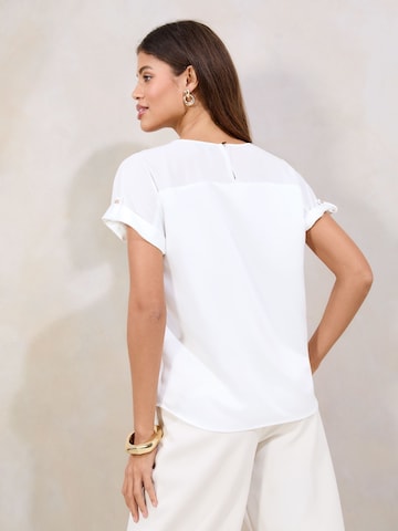 Lipsy Blouse in White