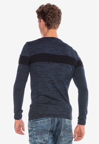 CIPO & BAXX Sweater in Blue