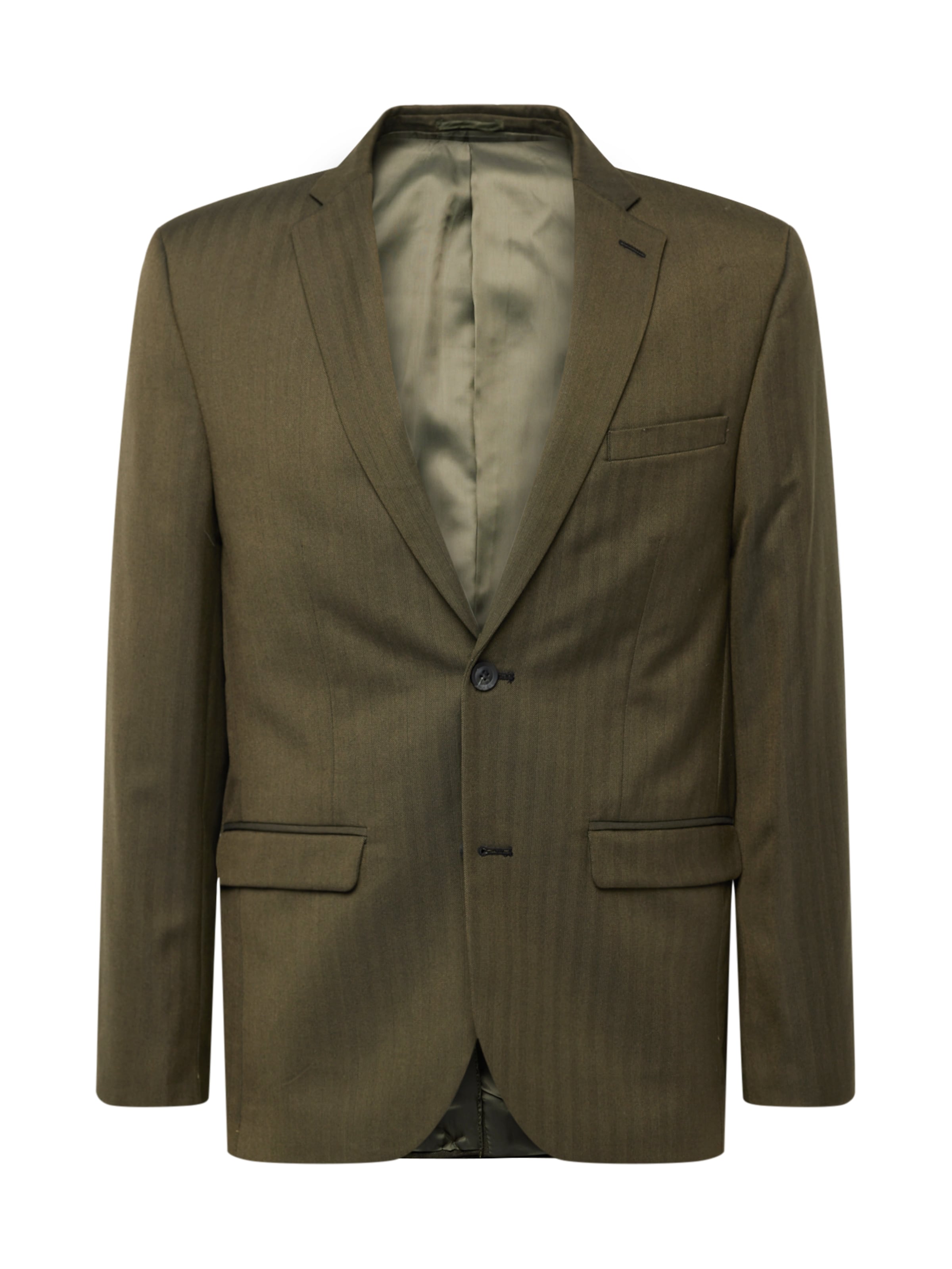 TOPMAN Regular Fit Sakko in Grün: Vorderseite