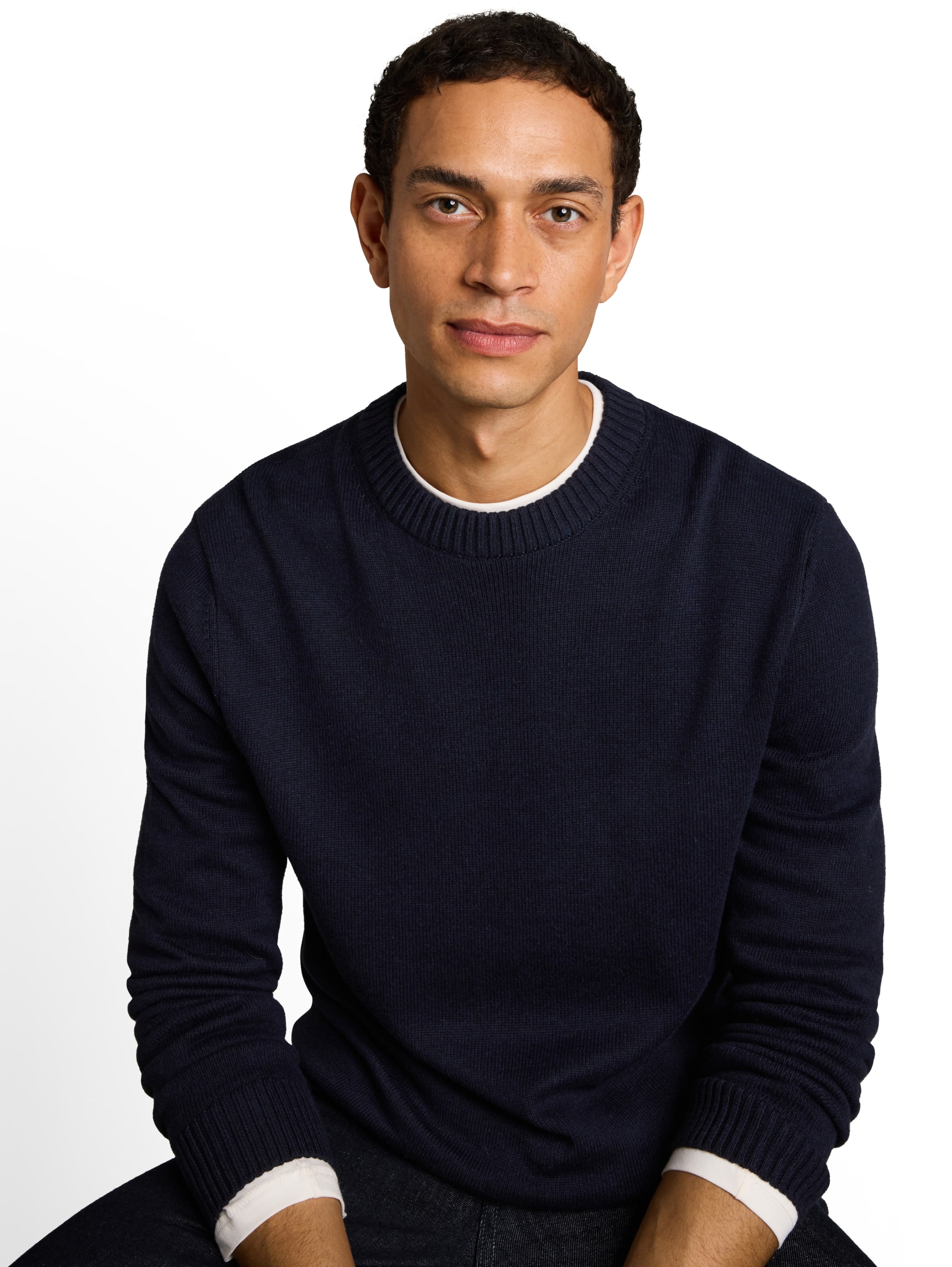 TOM TAILOR Pullover in Blau: Vorderseite