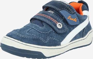 LURCHI Sneakers 'Bruce' in Blauw: voorkant