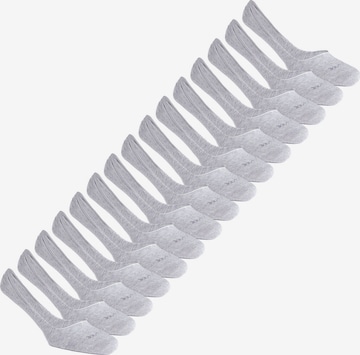 Blackspade Enkelsokken ' No Show Socks ' in Grijs: voorkant