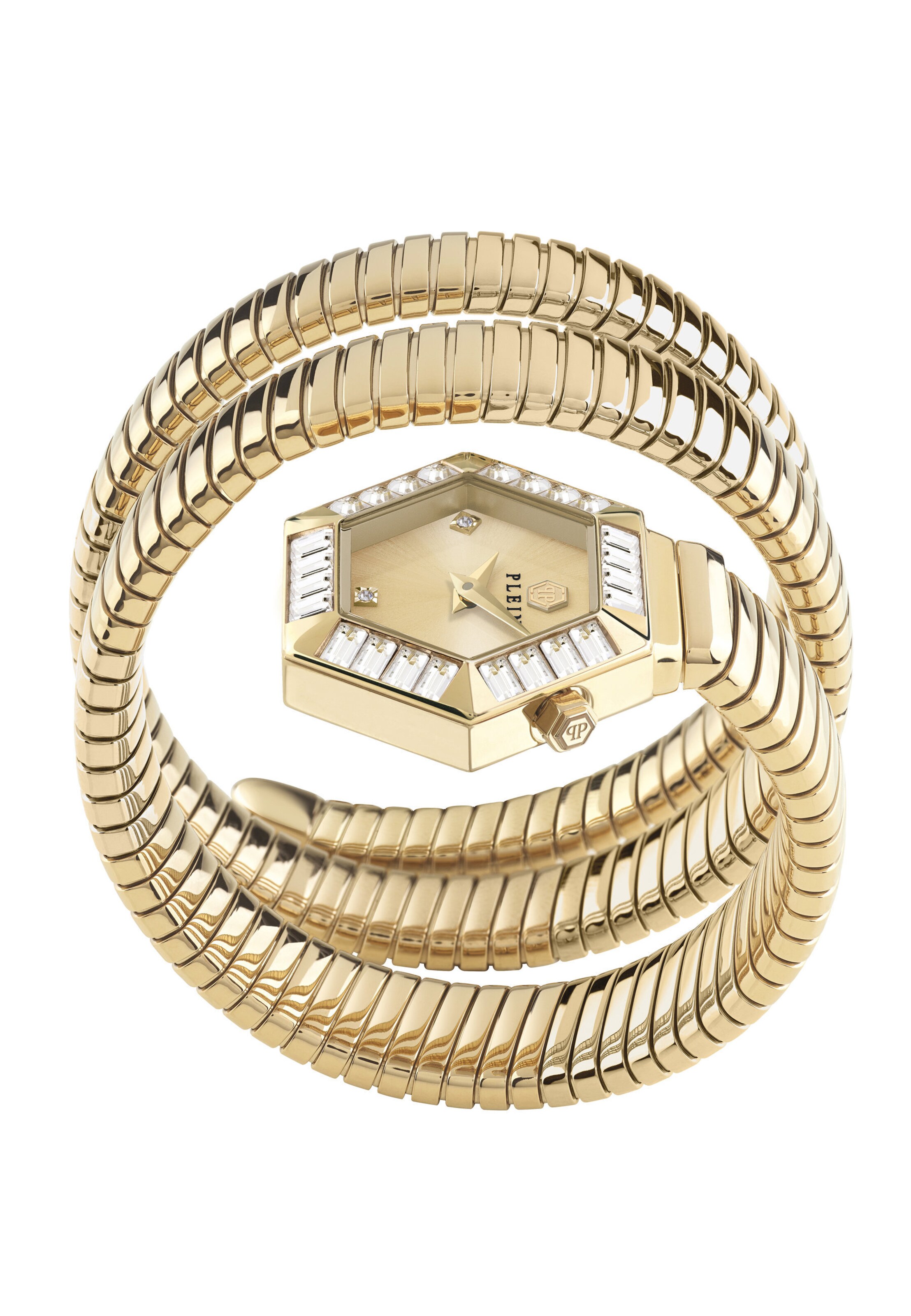 Montre à affichage analogique Philipp Plein Watches en or