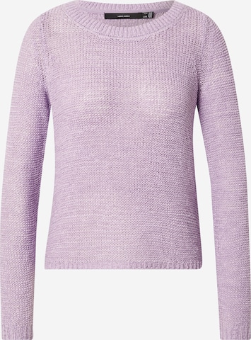 VERO MODA Sweater 'CHARITY' in Purple: front