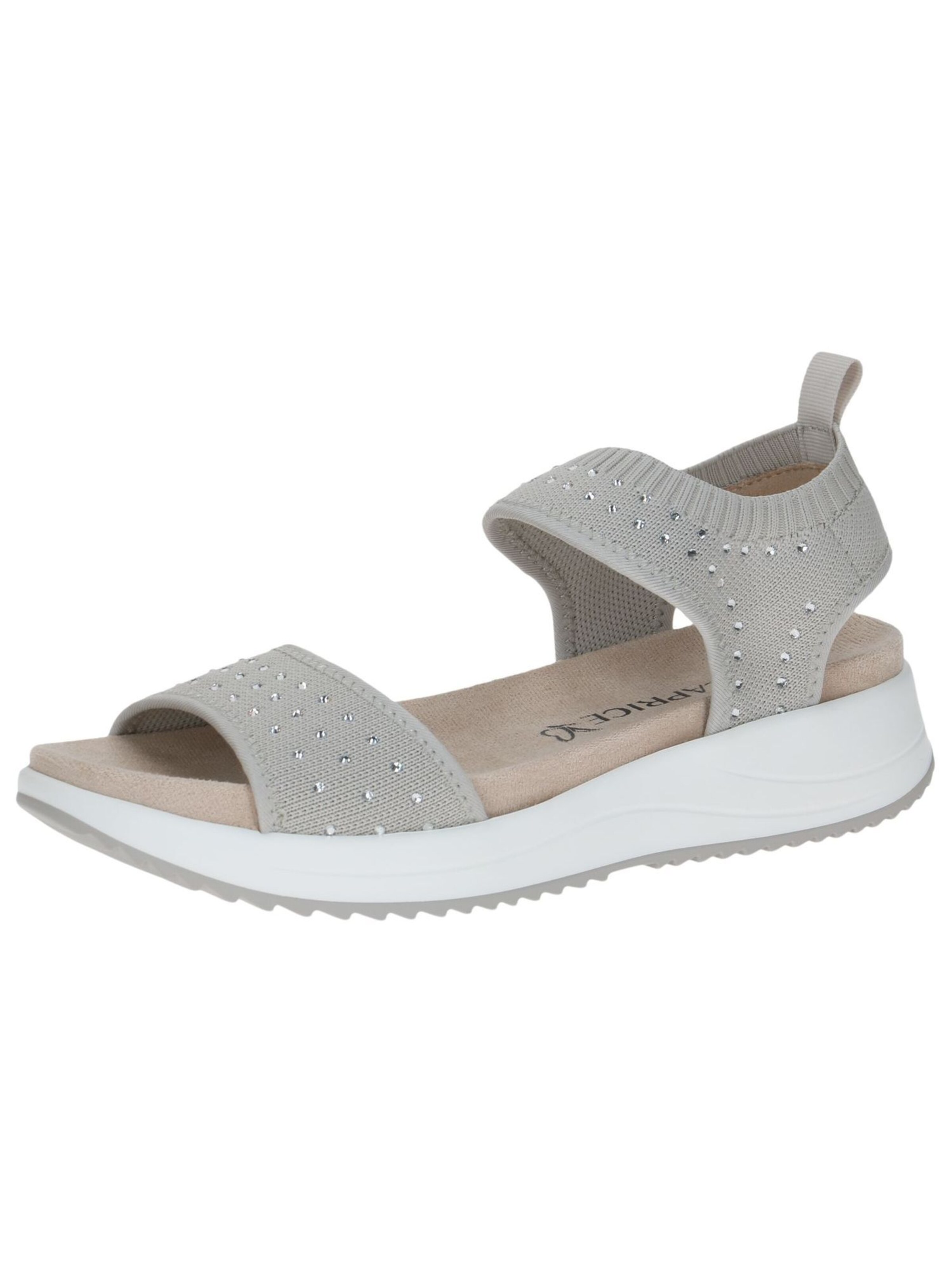 CAPRICE Sandale in Grau: Vorderseite