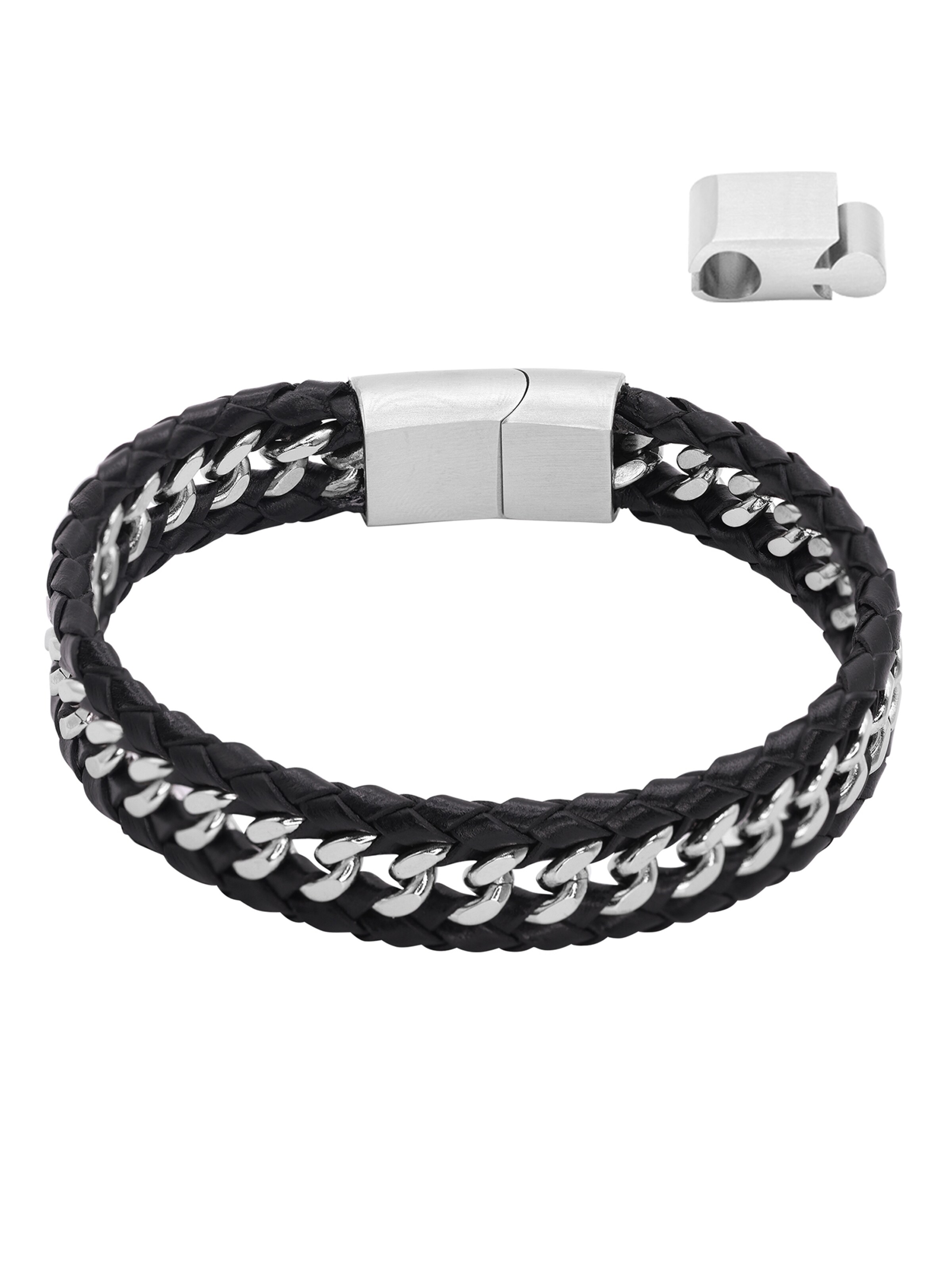 Bracelet 'Henny' Heideman en noir : devant