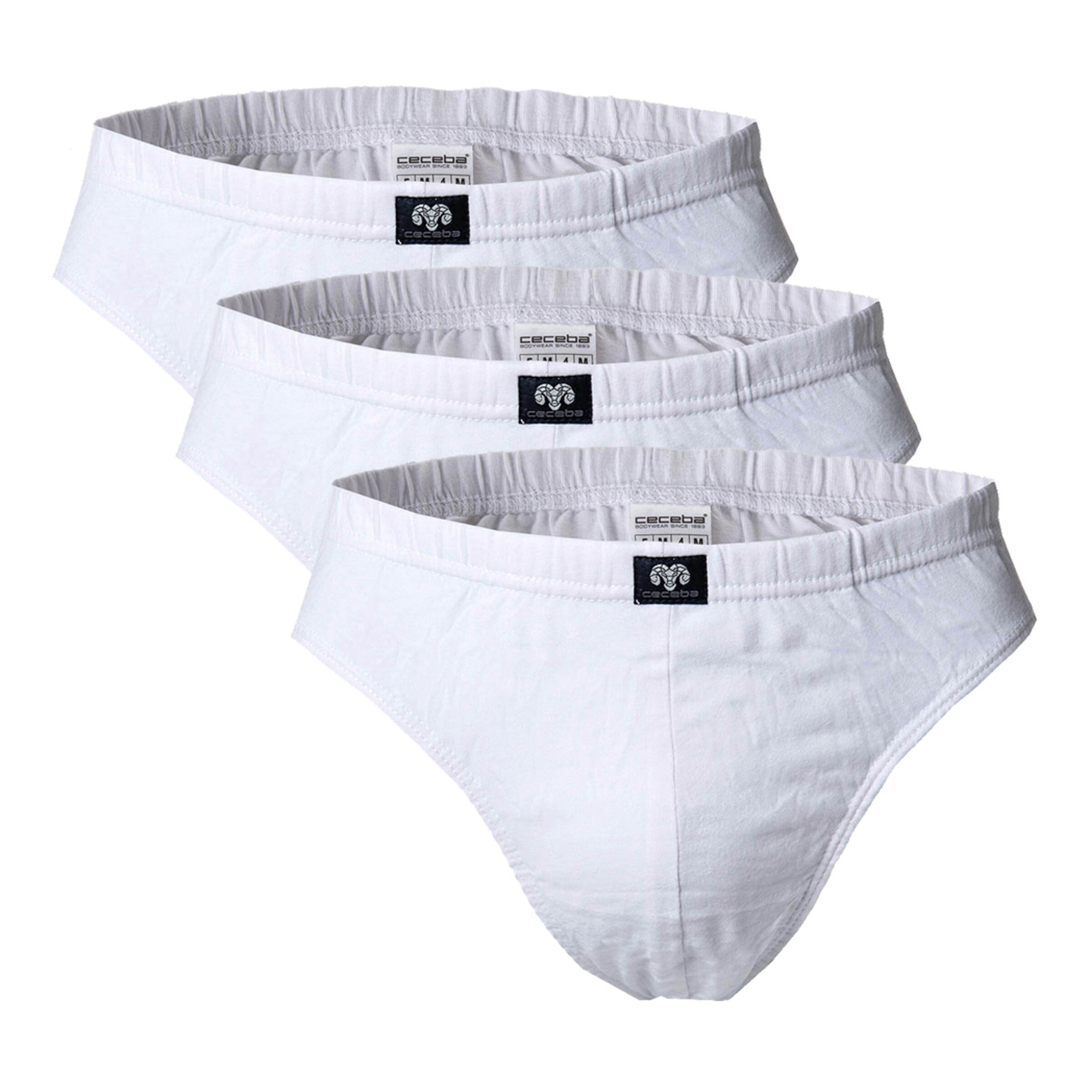 CECEBA Трусы-слипы в Белый: спереди