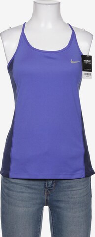 NIKE Top & Shirt in XS in Blue: front