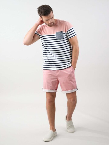 T-Shirt 'Dixon' Deeluxe en rose