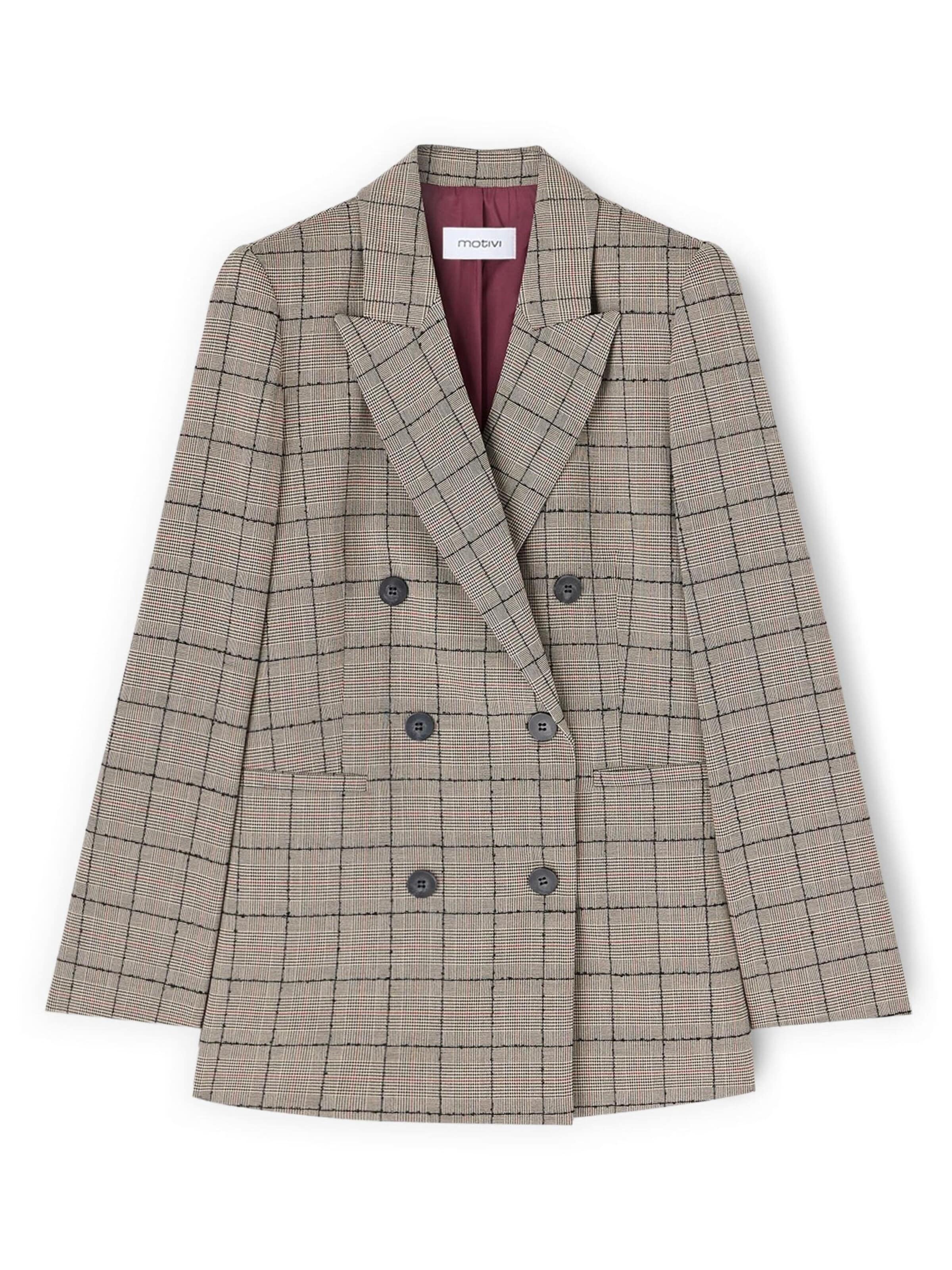 MOTIVI - Blazer en gris: frente