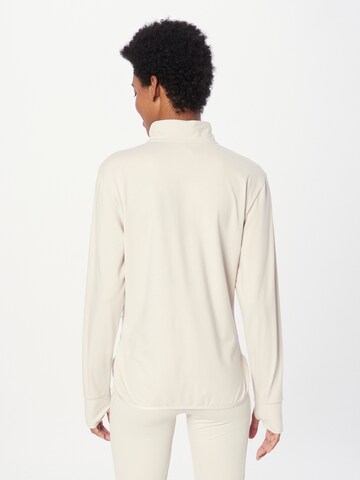 ADIDAS PERFORMANCE Sportsweatshirt 'Techfit Aeroready Warm ' i beige