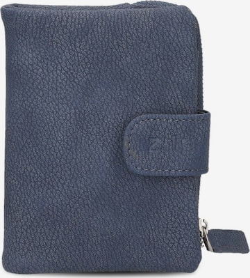 ZWEI Portemonnaie in Blau: Vorderseite