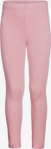 happy girls Leggings in Pink: front