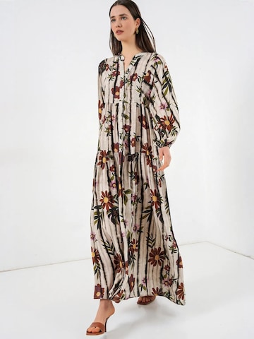 Robe Bigdart en beige : devant
