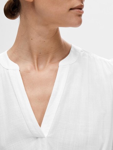 SELECTED FEMME Shirt dress 'Viva' in White