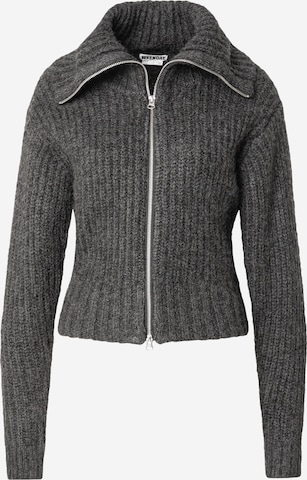 Cardigan WEEKDAY en gris : devant