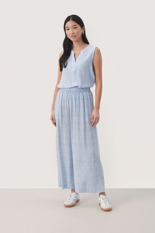 Part Two Loosefit Hose 'Alfi' in Blau