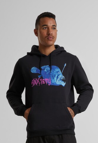MT Men Sweatshirt 'Anxiety' in Schwarz: Vorderseite