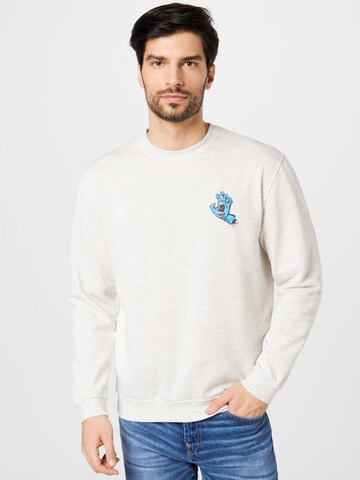 Santa Cruz Sweatshirt in Beige: front