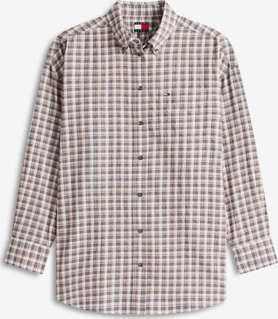 Palaidinė iš Tommy Jeans, spalva – kremo / šviesiai ruda / tamsiai pilka / tamsiai raudona, Prekių apžvalga