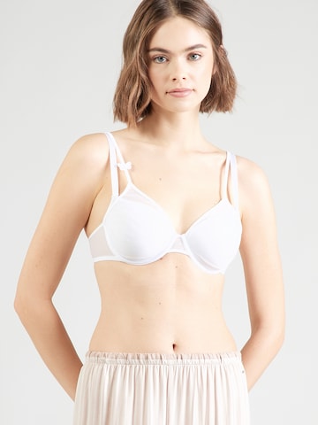 PASSIONATA T-shirt BH 'MISS JOY' i hvid: forside