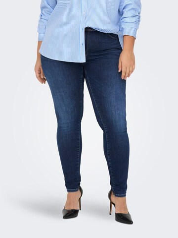ONLY Carmakoma Skinny Jeans 'Carpush Maya' in Blue: front