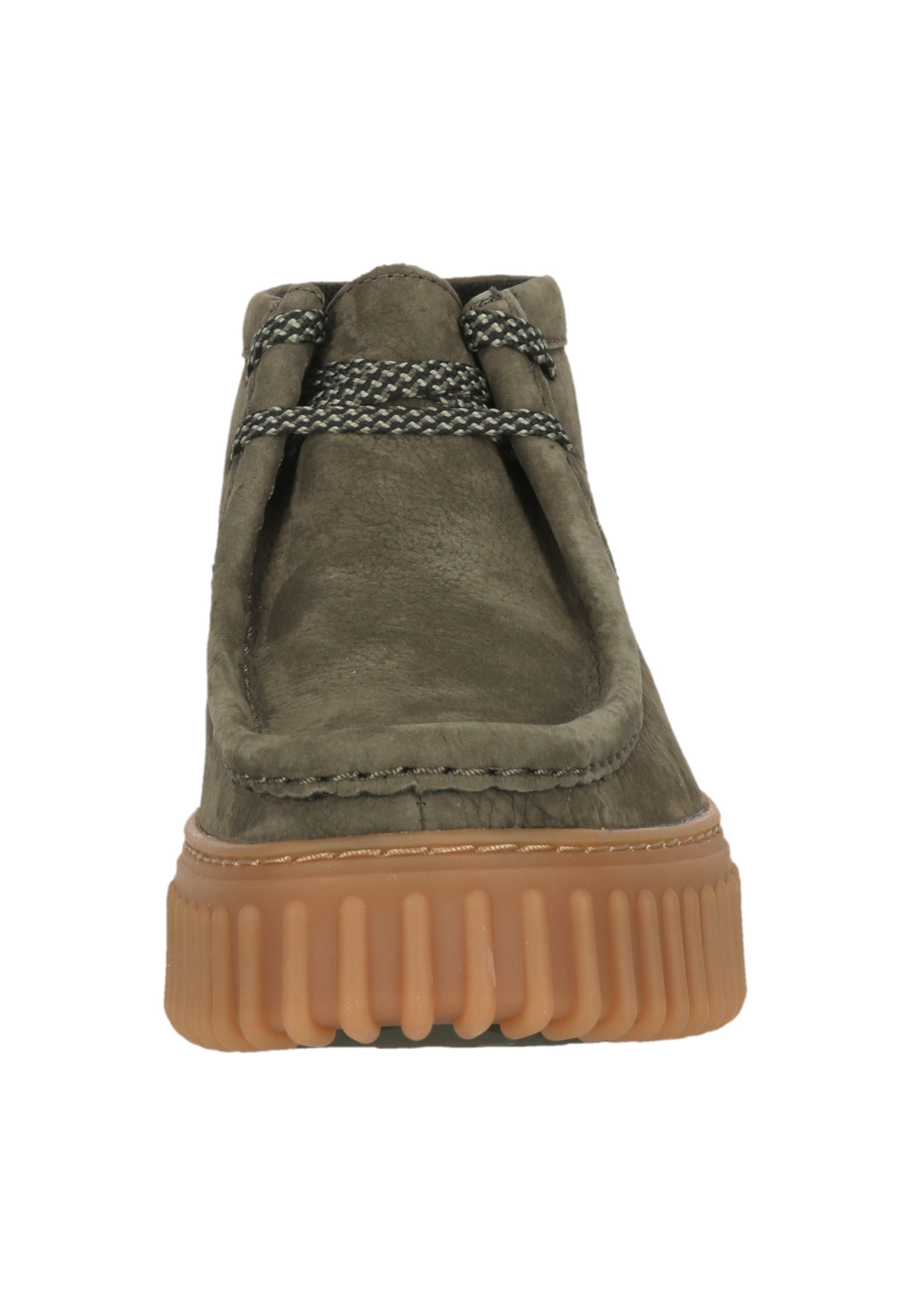 CLARKS Veterschoen 'Torhill Moss' in Groen