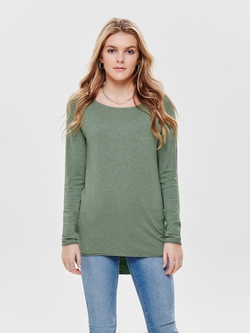 ONLY Sweater 'Mila' in Green: front