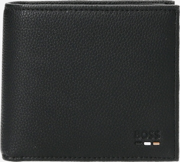 BOSS Wallet 'Ray' in Black: front