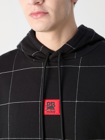 HUGO Sweatshirt 'Dally' in Schwarz