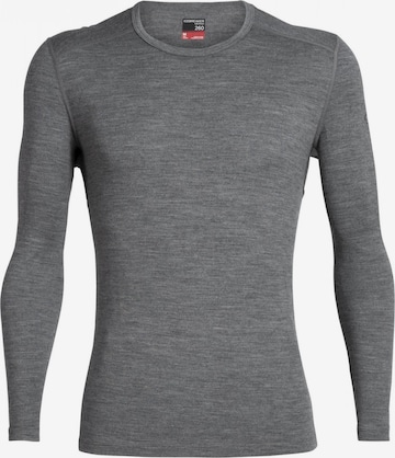 Base layer '260 Tech' di ICEBREAKER in grigio: frontale