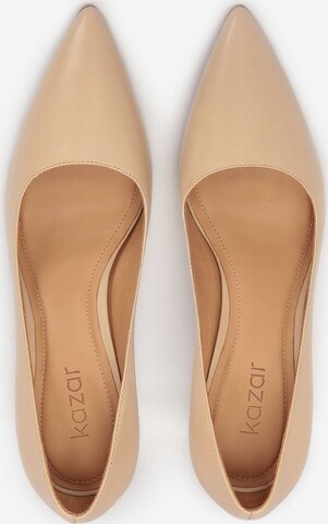 Kazar - Zapatos con plataforma en beige