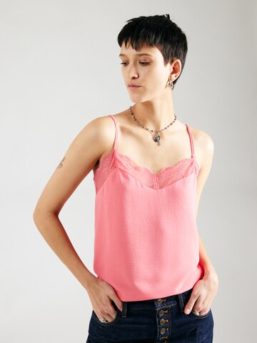 PIECES - Top 'PCTIFFANY' en rosa: frente