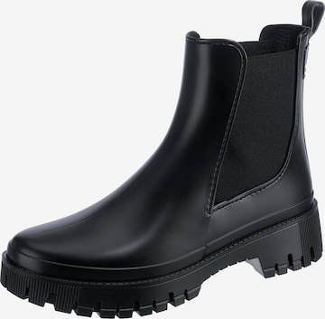 Bottes en caoutchouc 'Peachy' LEMON JELLY en noir : devant