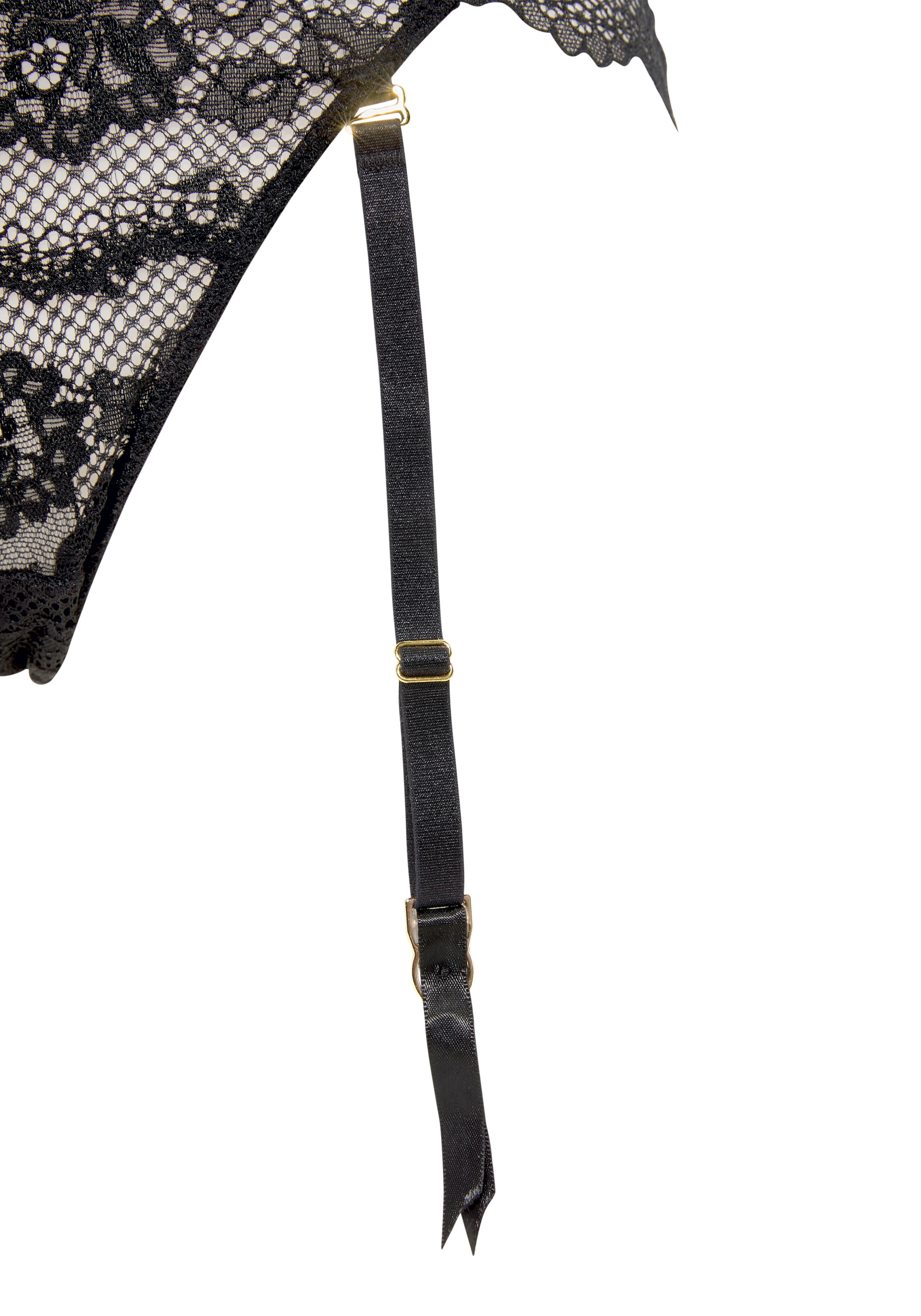 JETTE Bodysuit in Black