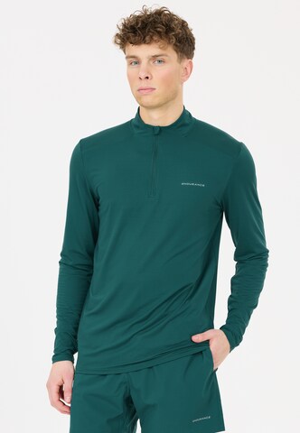 ENDURANCE Midlayer 'Armin' in Grün: Vorderseite