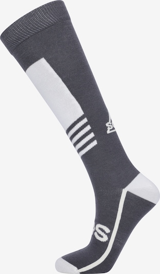 SOS Sportsocken 'La Hoya' in grau / weiß, Produktansicht